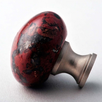 African Red (red granite knobs and handles for kitchen cabinet drawer door)